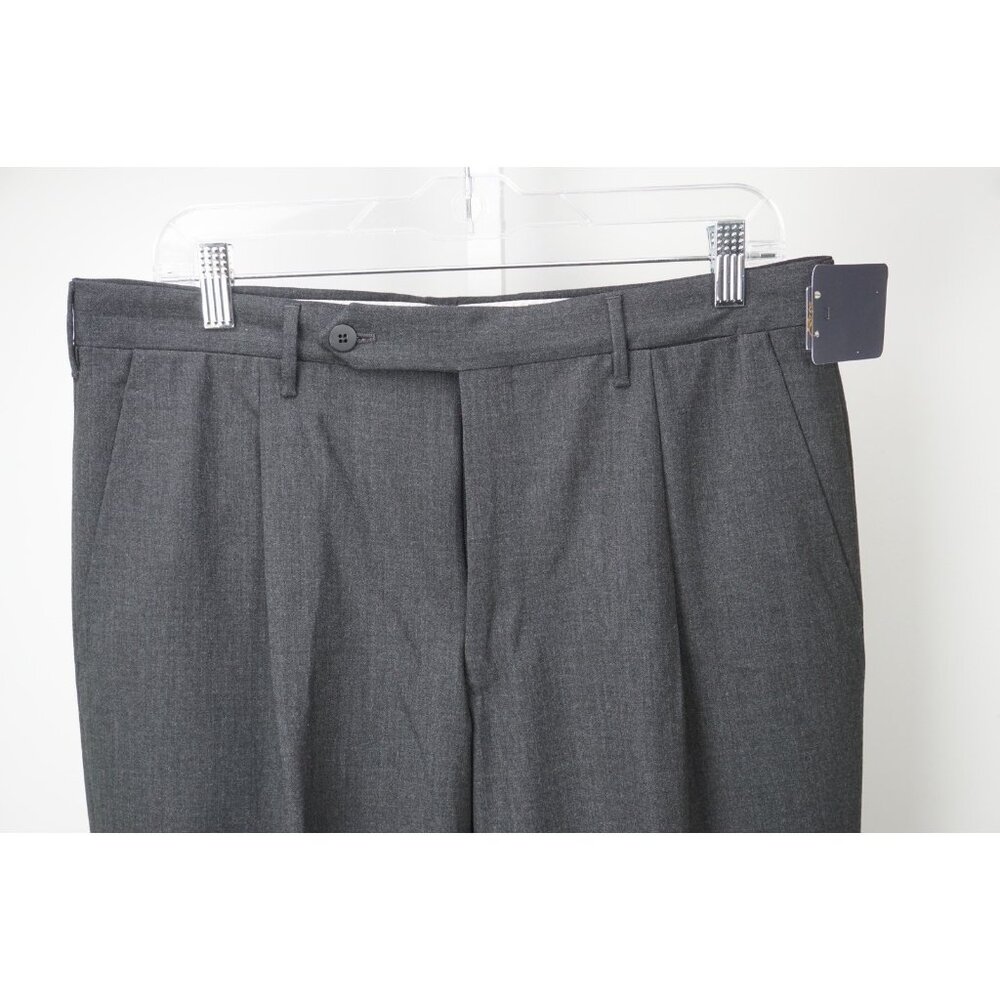 Rota Gray 100% Wool Mens Dress Pants Sz 58 BRAND NEW